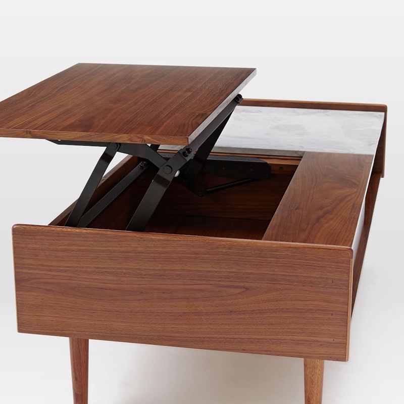 Mesa de café sala de estar casa pequeño apartamento simple moderno simple mesa pequeña mesa de té creativa Nordic sofá lado mesa cuadrada