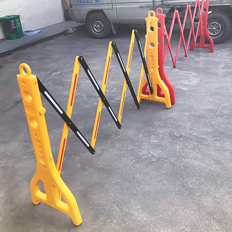 便携式塑料伸缩护栏移动绝缘折叠可携带防护栏施工围栏隔离带