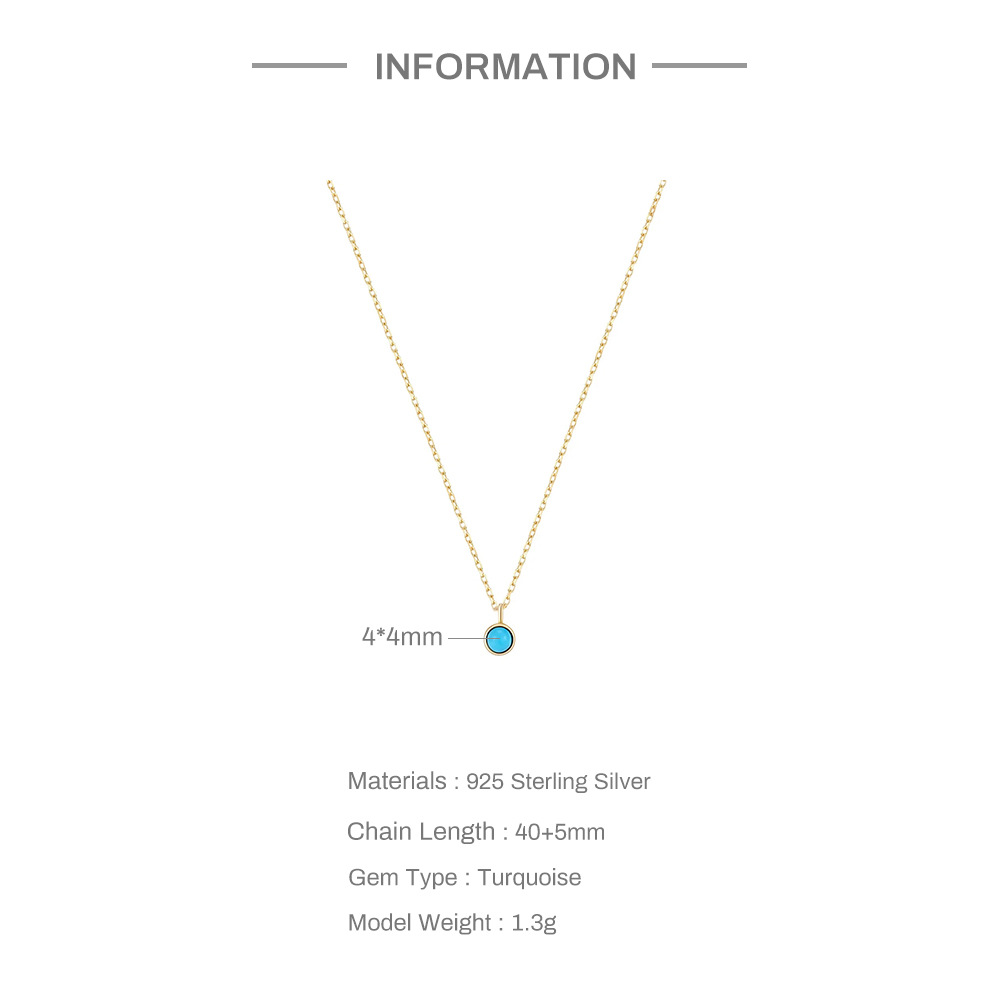 6g Weight Necklace Classification 1 Piece Quantity Daily Occasion 925 Sterling Silver Material Moon Pattern Women'S Gender Plating Design Fashion Style 925 Sterling Silver Plating Moon Necklace 3