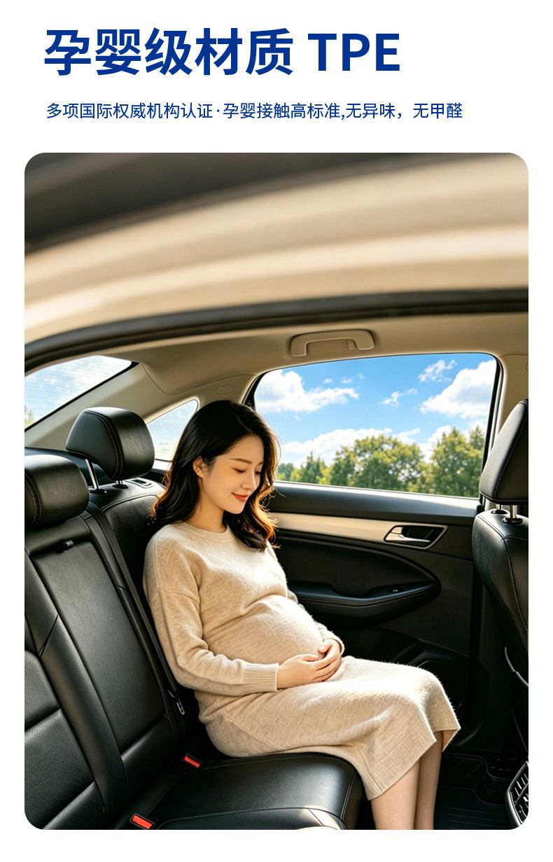 Suitable for Toyota Camry Rav4 Corolla Rav4 Plus Frontlander Platinum 3X Sienna Tpe Car Floor Mats