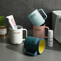 Карта буква HOME творческая пара зубная щетка чашка набор для мытья рук с ручкой простой мальчики и девочки чистящие чашки