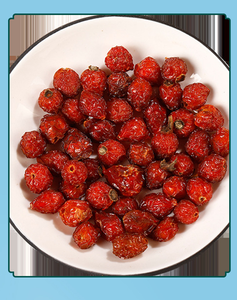 Dried Rosehip Tea Mei Gui Guo Whole Fruit Herbal Infusion 500g Bag in use
