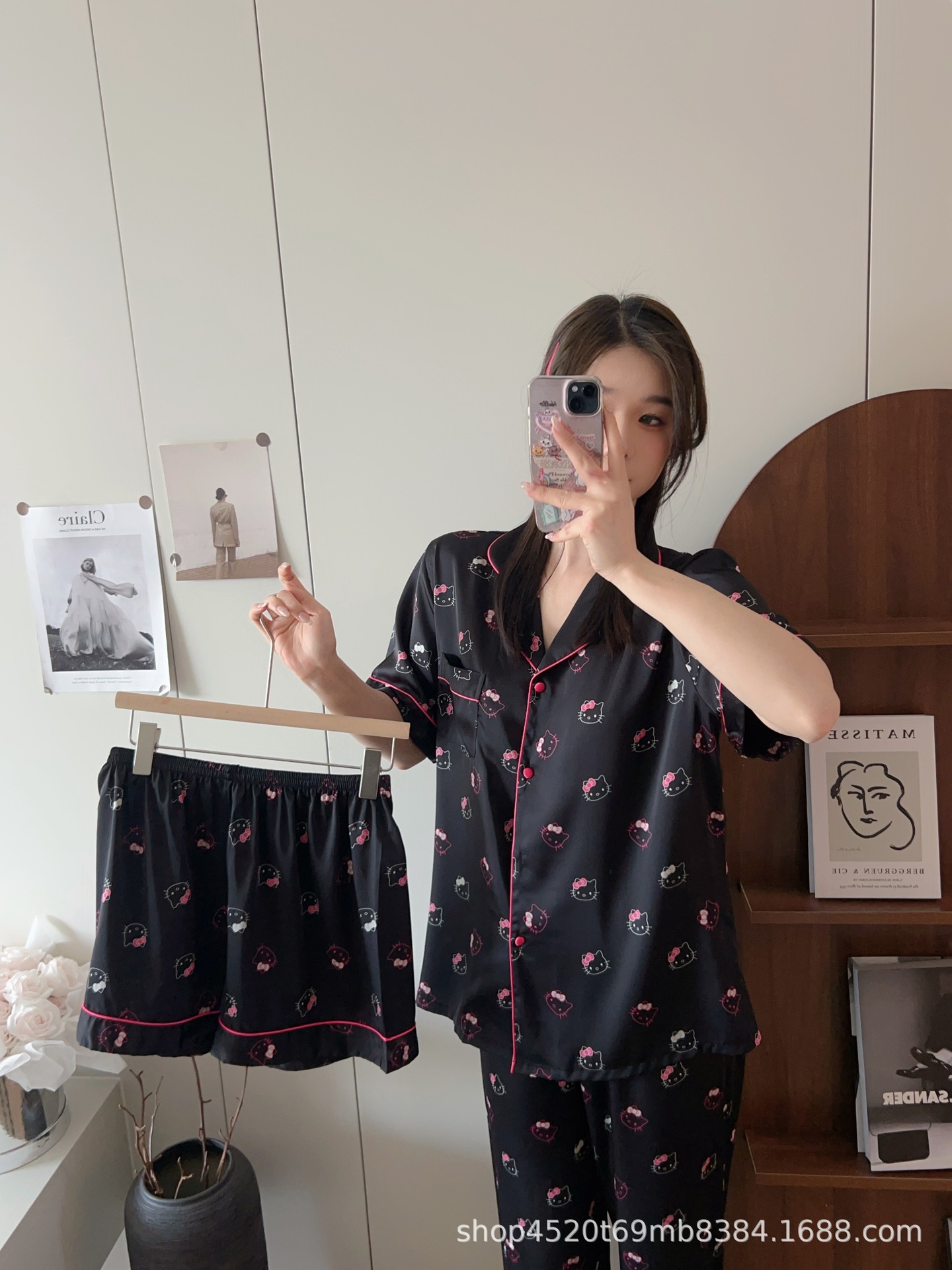 3종세트 블랙KT(머리끈포함)