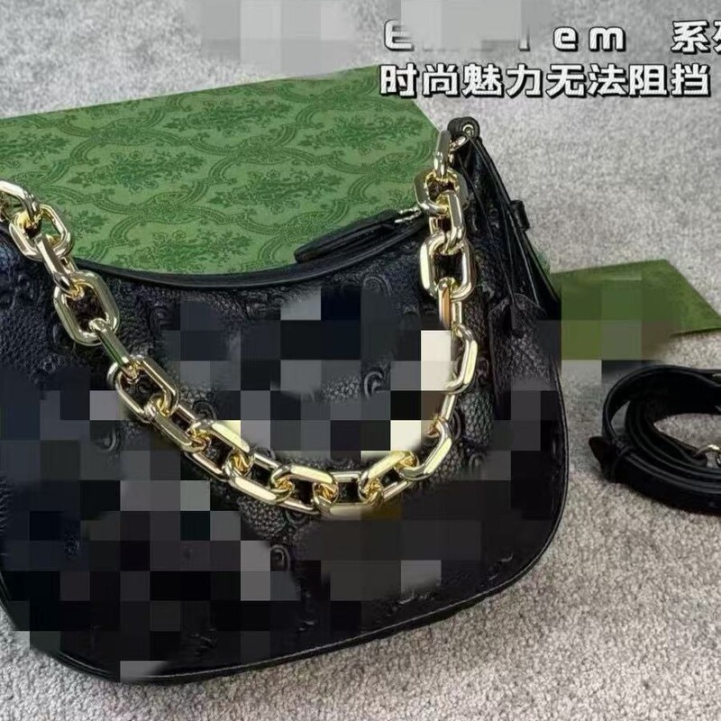 Gucci Presbyopic Armpit Bag Is Relaxed, Fashionable, Practical and Versatile, with Mature Elegant