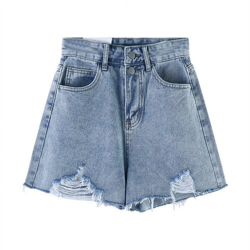 Vintage American Western Cowboy Shorts for Women 2025 High-Waisted A-Style Wide Leg Trendy Retro Hot Shorts