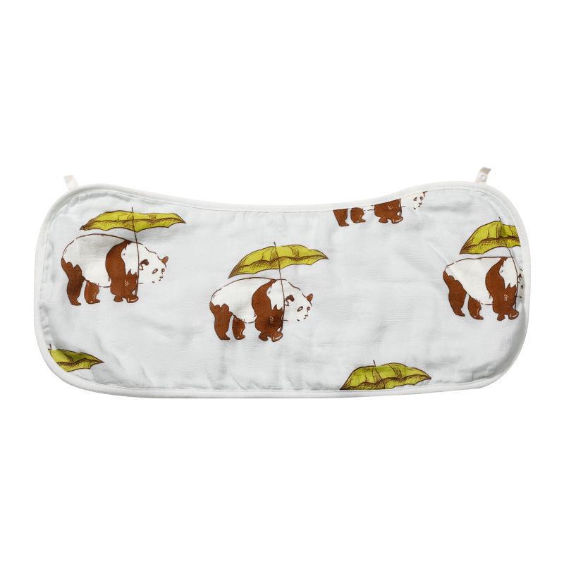 Almohada de película de nube de bebé antibacteriana fresca de verano, un paño de hilo de algodón de bambú, toalla de hipo anti-escupir, almohada plana para bebé, toalla de saliva