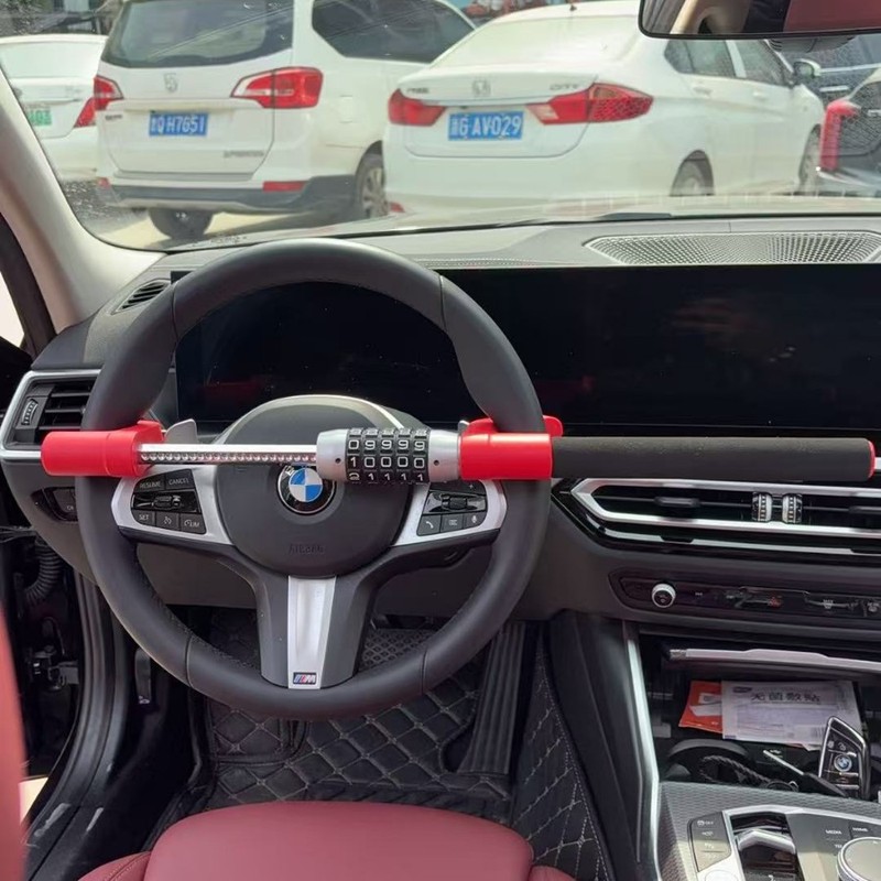 国境を越えた自動車盗難防止コードロック、ステアリングホイールロック、伸縮式2段式ヘッドロック、U字型ロック、国境を越えて人気販売中|undefined
