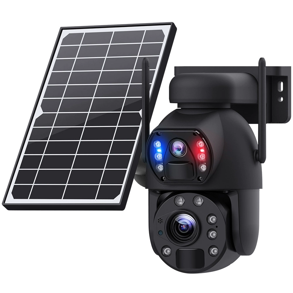 Solar CCTV camera (VISIONKON) 6MP, 20× optical zoom, Wi‑Fi or 4G