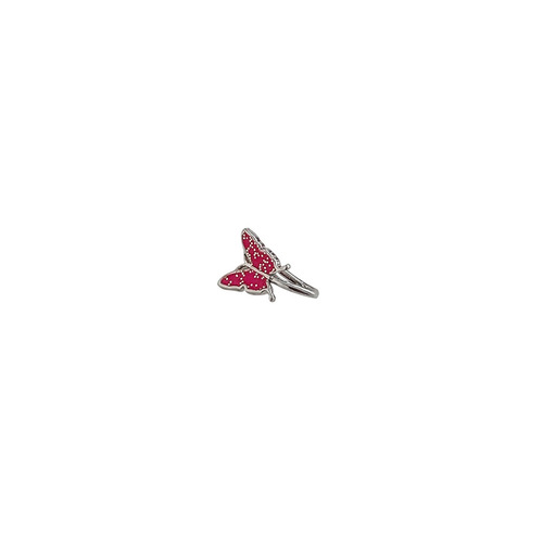 Cross-border simple and personalized U-shaped fake nose ring Amazon oil-dropping butterfly nose clip European and American hole-free nose piercing jewelry