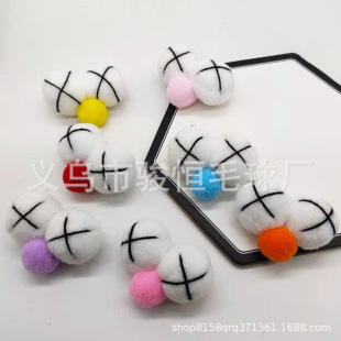 5cm DIY֥��ֲ����۾� �ֿpXX�۾�ë��ͯЬ�����ñ�����