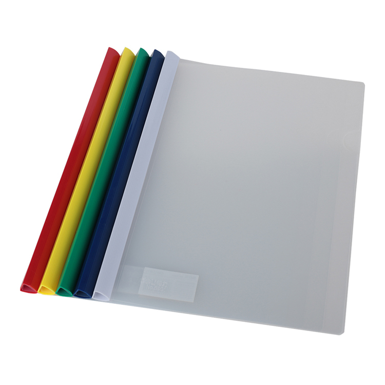 得力（Deli）5901  大容量抽杆夹 A4 80张 混色（B） 062899 (单位:个)