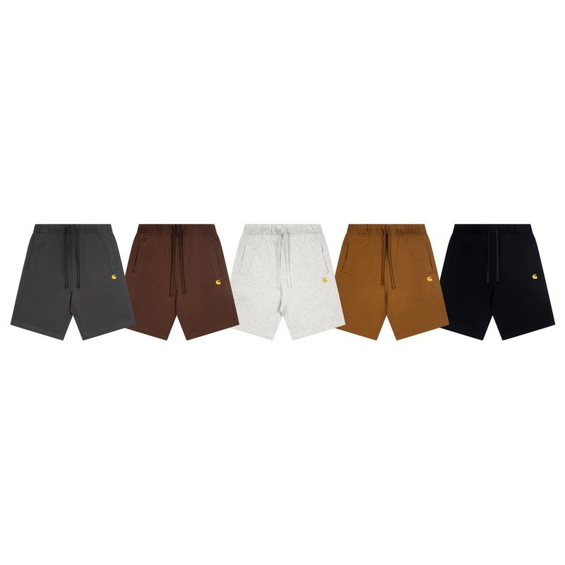 Cross-Border Foreign Trade New Model Carhartt Classic Gold Label Embroidered Terry Print Casual Sports Shorts and Jeans Wholesale