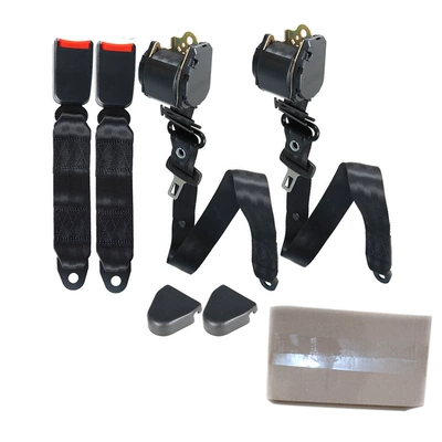 Car seat belt, truck, bus, school owner, co-pilot, three-point automatic telescopic belt with emergency locking (Car seat belt) - k3-galvanized-35cm-webbing-base-two-sets-of-a-box