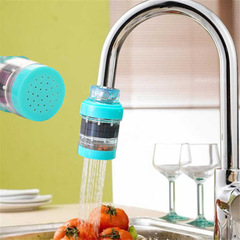 Medical stone water filter magnetized anti-splash shower home kitchen faucet tap water sand removal water purification filter