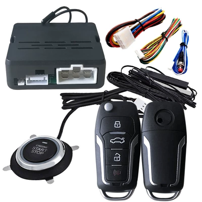 Car anti-theft device – Preheating Refrigeration Car Anti-theft - pke-starts-without-flashing-light-with-q08-remote-control