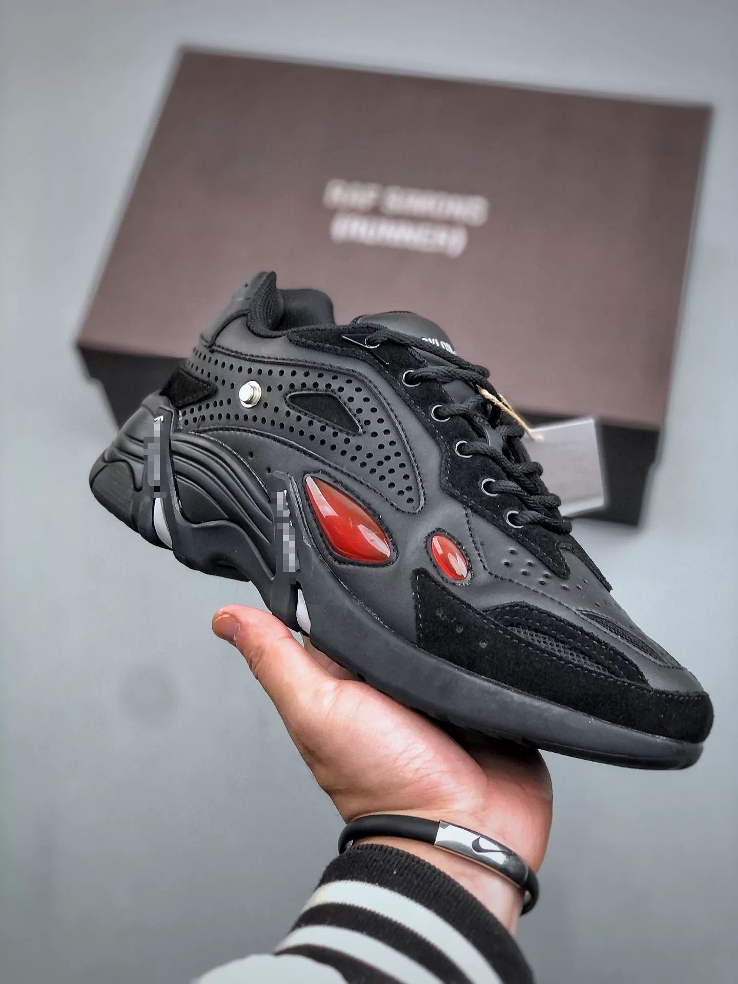Кроссовки (RAF SIMONS) Cylon-21 — унисекс, ретро массивный стиль, разные размеры
