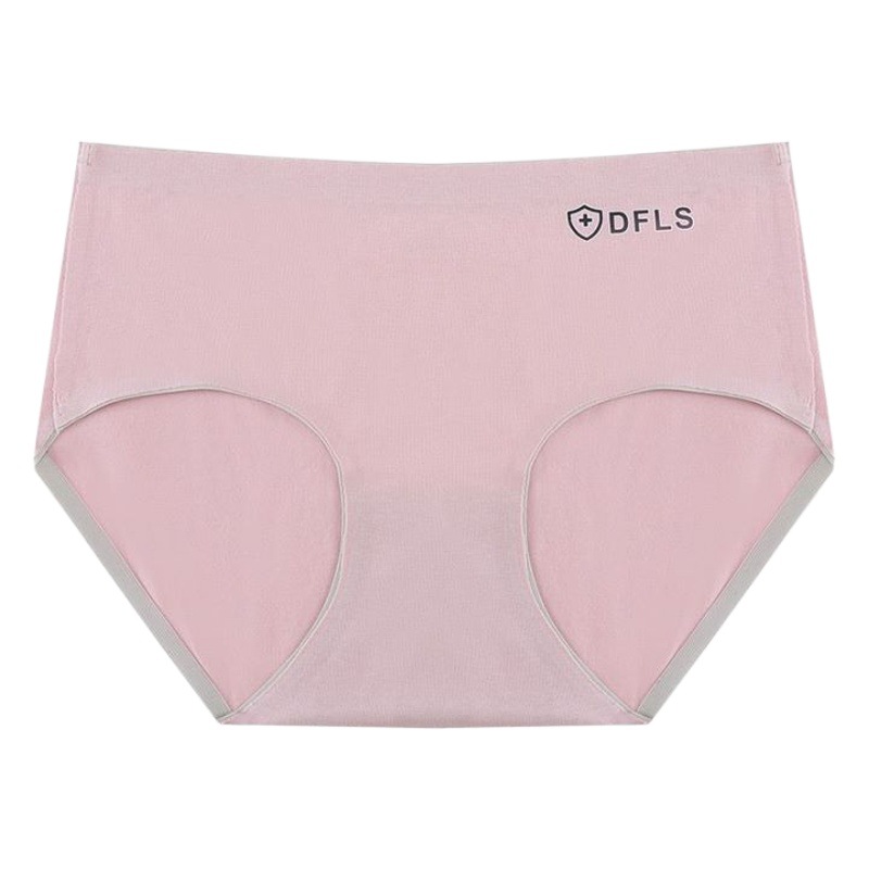 Nuevo contraste simple color puro algodón sin costuras Otoño e Invierno grafeno antibacteriano ropa interior cómoda transpirable calzoncillos para las mujeres en stock