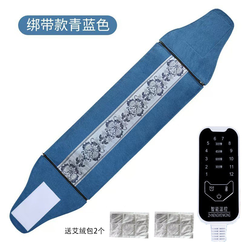 bolsa de compresión caliente de sal marina bolsa de sal de calentamiento eléctrico cintura hombro cuello moxibustión paquete de fisioterapia