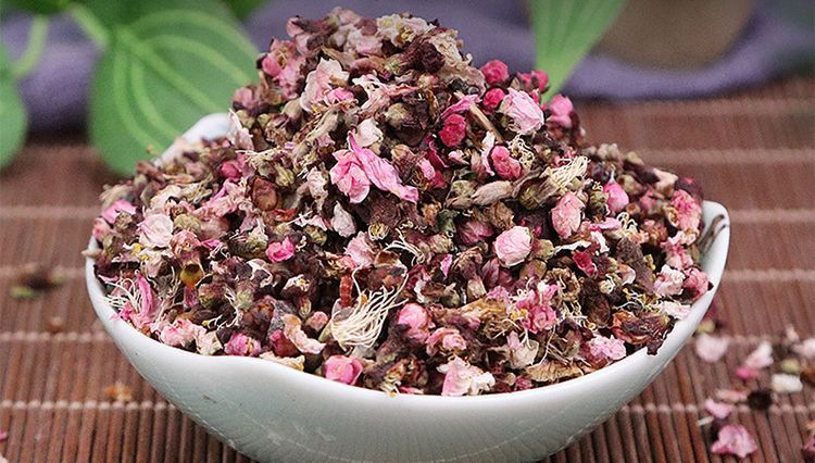 Apricot Flower Tea (Prunus armeniaca) — Dried Edible Flower Buds & Petals for Brewing key features