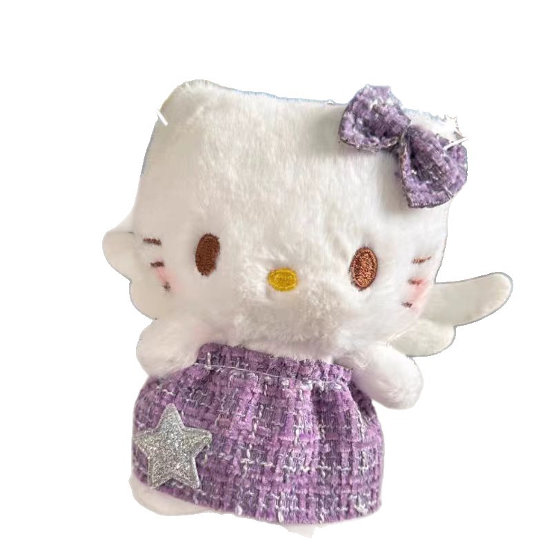 ins chica corazón Kitty muñeca peluche lindo colgante regalo bolso de alto valor de cara bolso llavero muñeca colgante mujer