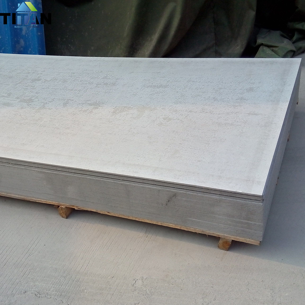 Panel de pared de cemento de fibra impermeable 4x8 tablelos de cemento tablero de revestimiento