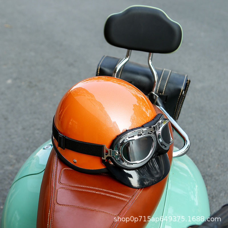 Casco 3C nuevo casco eléctrico estándar nacional retro casco unisex medio casco montar coche de batería venta directa