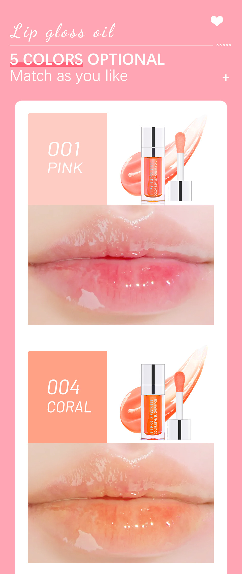 45g Weight Lip Glaze Type Of Cosmetics Plastic, Glass Material Geometry Pattern Fashion Style Fashion Geometry Plastic Glass 3
