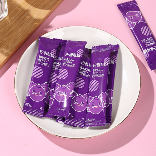 Brazilian Acai Berry Powder Wholesale Direct Selling Bagged Instant Fruit and Vegetable Dietary Fiber Meal Replacement Powder Brazilian Acai Berry Powder Dropshipping