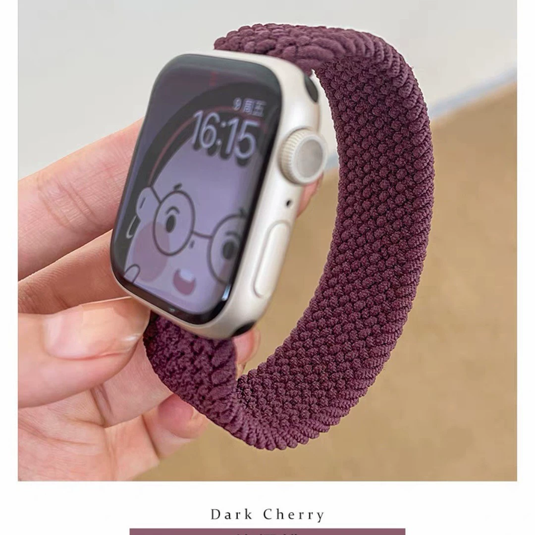 Подходит к iWatch 9876543 Apple 38/40/41/42S(10) мм однооборотный эластичный браслет