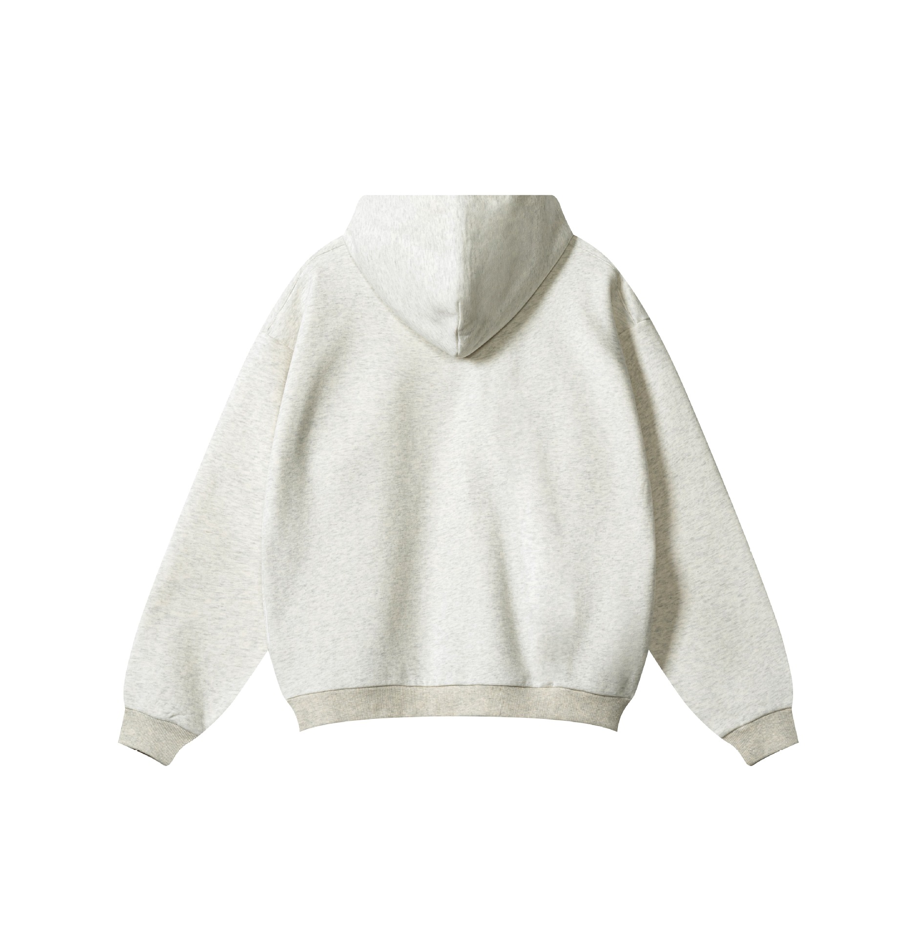 Herren Hoodie Mit Fleece Futter Lässiger Strick Kapuzenpullover_voghion.com