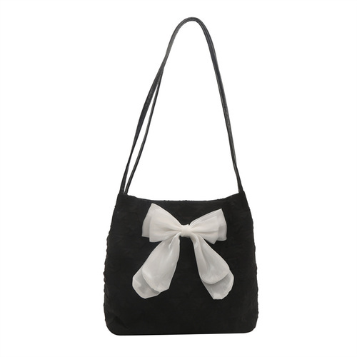 Korean ins bag women's 2024 new style trendy one-shoulder bucket bag women's versatile fashion tote bag women