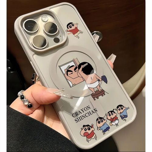 Cute Little New Fur Magnetic Case for Apple iPhone 16 Pro Max, Creative iPhone 15 Protective Cover, Funny