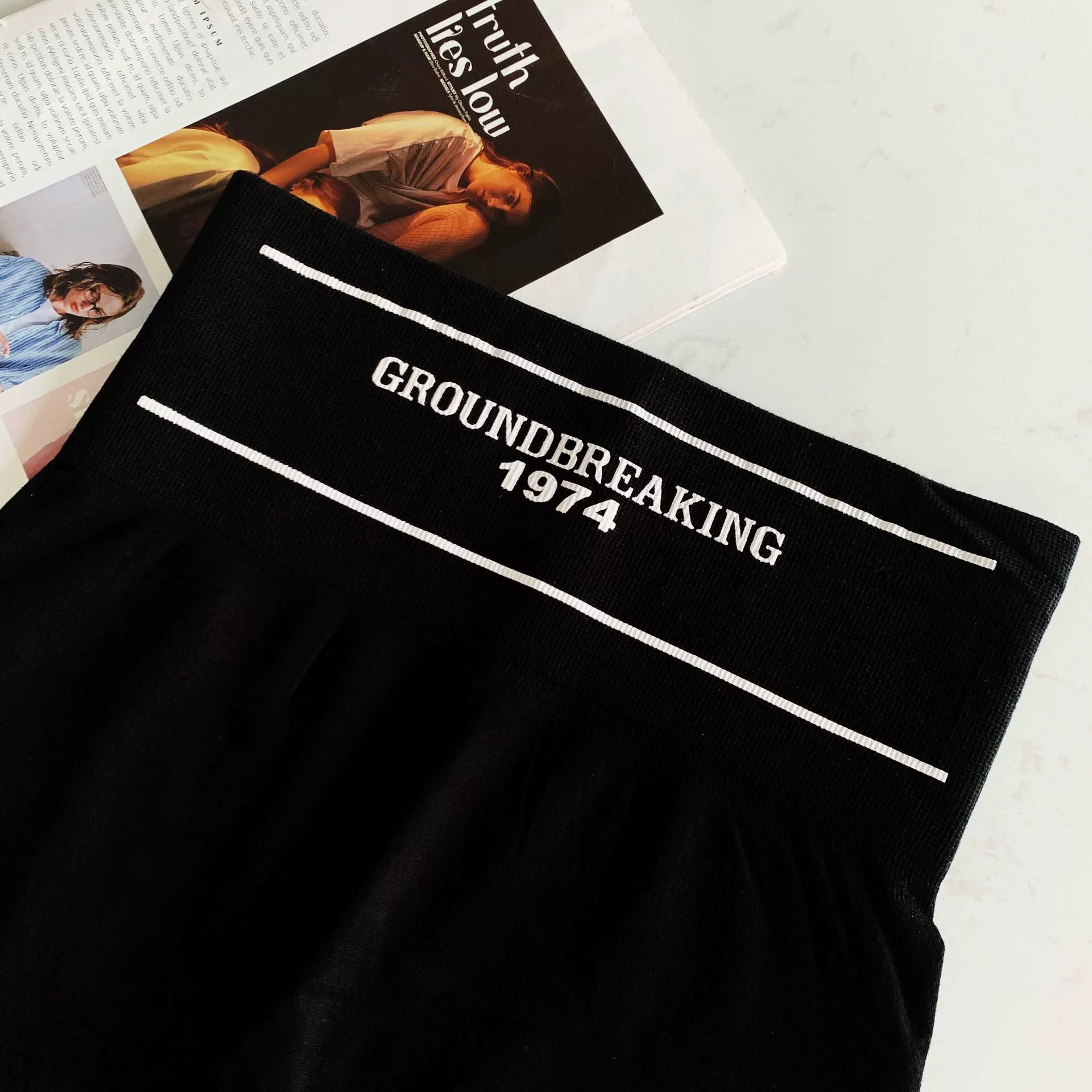 Autumn leggings, trousers, fitted underwear for hips shape correction, plus size, high waist, slim fit, Korean style