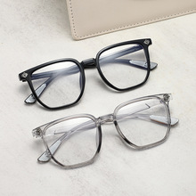 新款防蓝光眼镜框女大框显瘦超轻素颜眼镜神器可配近视度数眼镜架