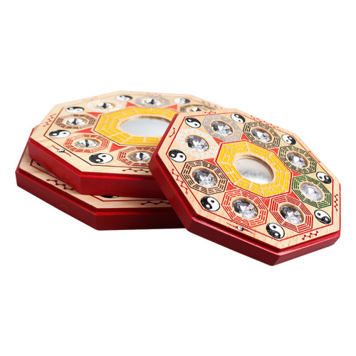 Manufacturer of mahogany painted nine palaces and eight trigrams mirrors, convex mirrors, concave mirrors, home furnishings, pendants, jewelry, bulk wholesale