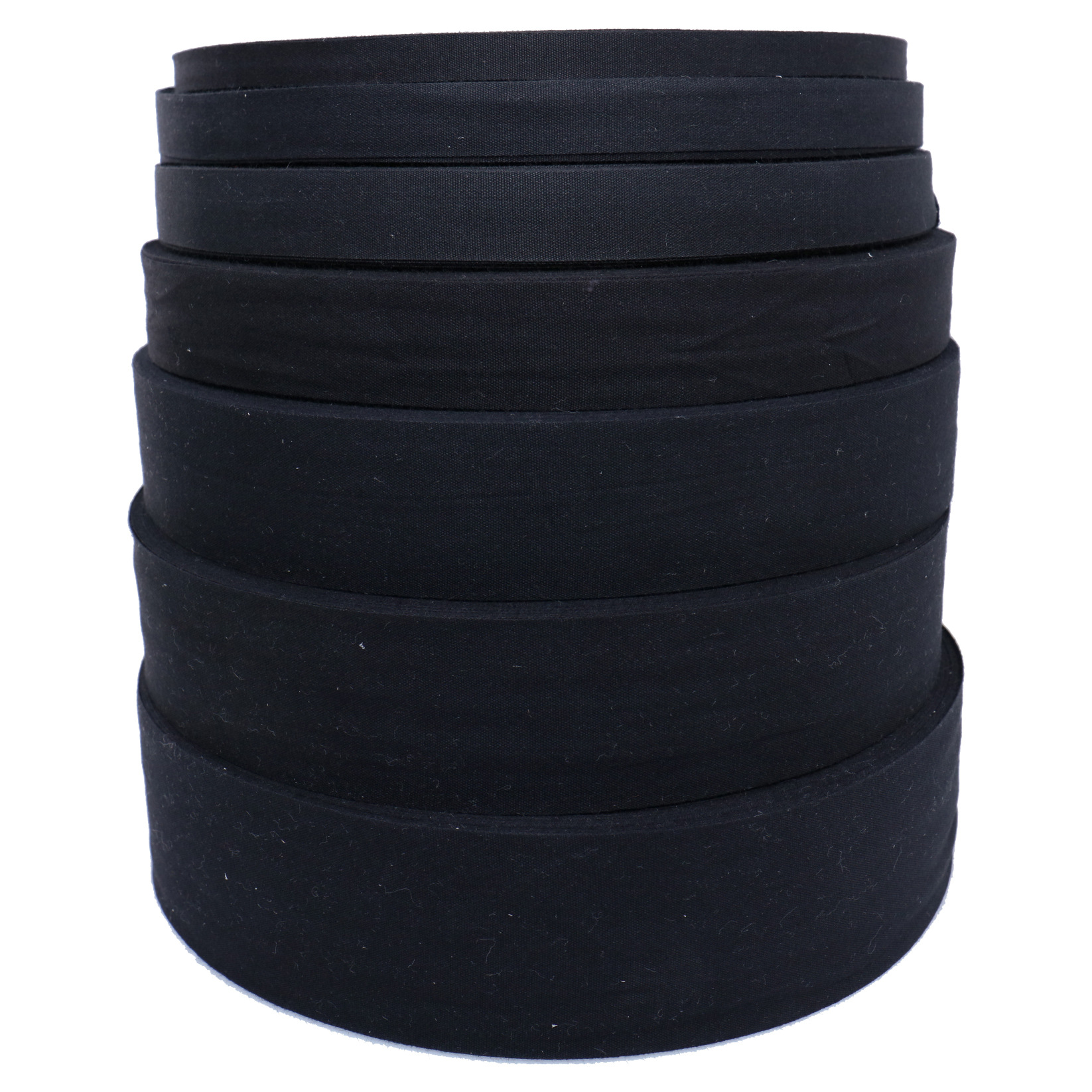 Dida Cat 1-9cm White Fine Plain Cotton Led Strip Clothing Rolled Edge Belt Cotton Trademark Belt Packaging Ribbon