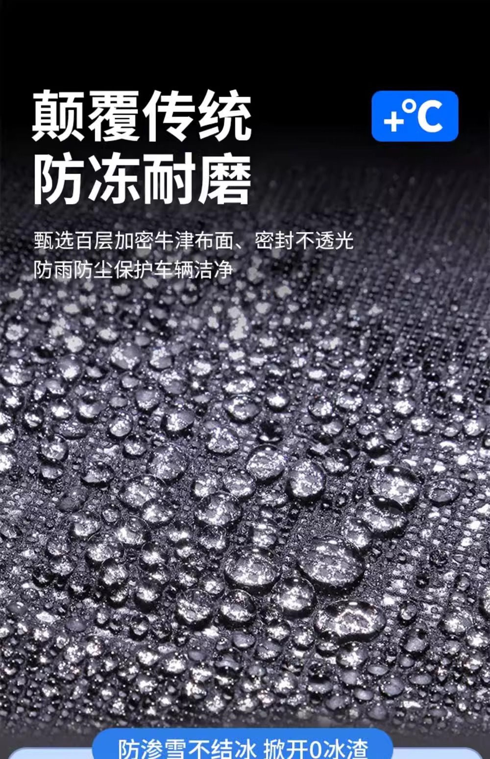 Suitable for Kia Car Snow Cover, Front Windshield Car Cover, Half Cover, Winter Frost Protection Cover, Thickeneded Winter Snow Protection