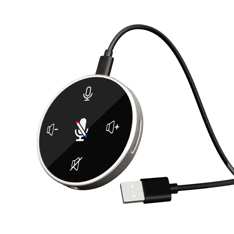 Videoconferencia micrófono de sonido micrófono de la computadora interfaz USB altavoz juego voz red grabación en vivo