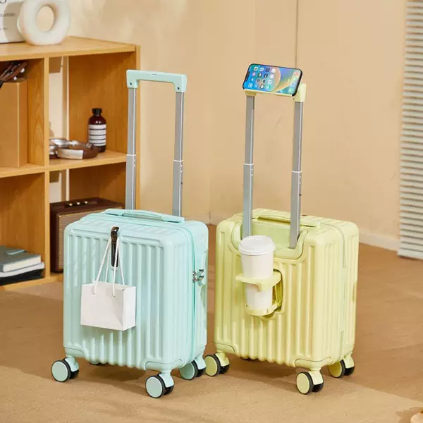 14inch Small travel luggage suitcase 20x30x40 boarding case mini children's trolley case with password lock