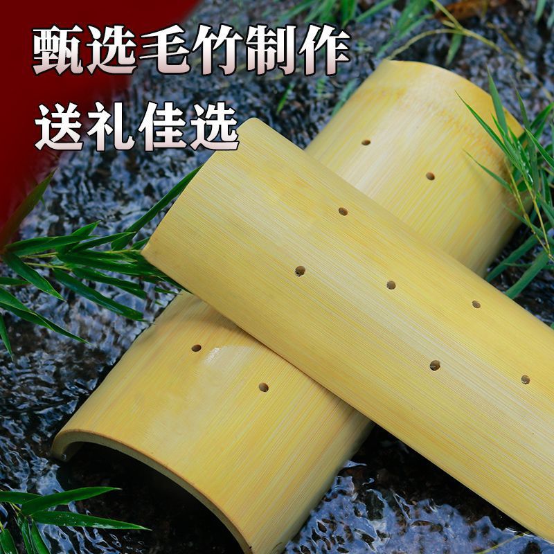 天然オリジナル竹枕、頸椎枕、睡眠を助け、首と腰を和らげる、硬い竹枕、無垢材U字型枕|undefined