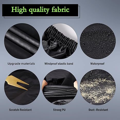 Cross-Border Exclusive Supply of Polyester Taffeta Car Cover 190t, Waterproof and Sun-Proof, Full-Cover Type for Cars, Dust-Proof, Rain-Proof, and Hail-Proof