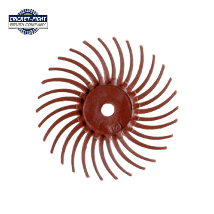 旋风页轮抛光页轮3M尼龙螺旋飞碟胶轮飞轮缝隙打磨抛光轮首饰胶轮