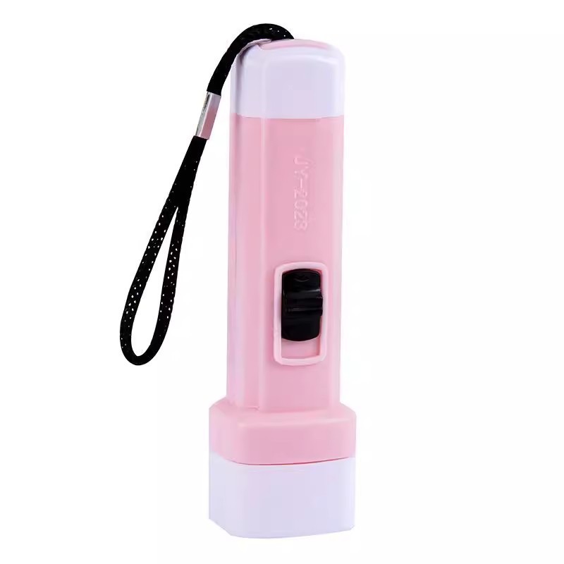 马卡龙方头小手电筒强光照明灯 LED灯迷你电灯发光玩具六一小礼品|undefined