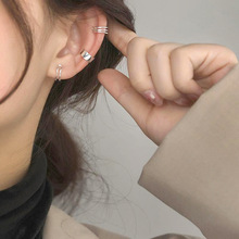 耳夹耳骨夹无耳洞女气质耳骨夹女酷个性简约性冷淡风环蝴蝶结