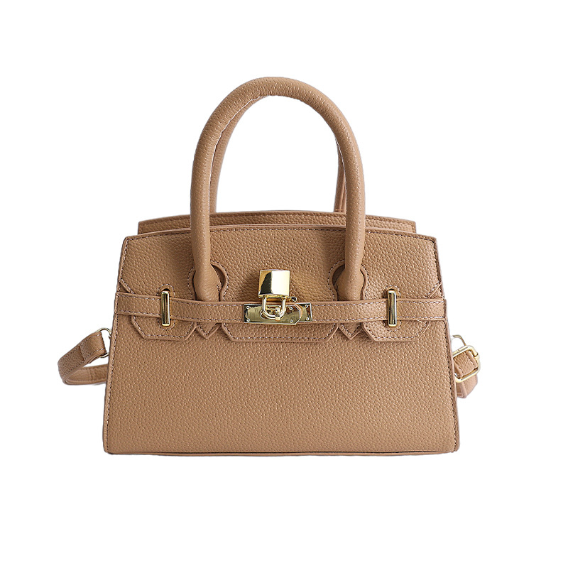 Bolso para mujeres 2026 nuevo estilo de alto nivel lichi estampado bolso de platino portátil de alto nivel de moda versátil bolso de hombro inclinado