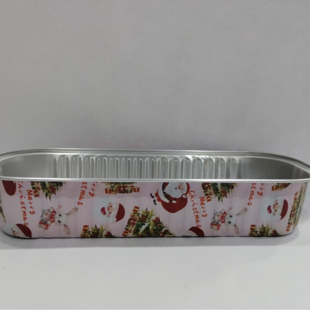 Engrosada papel de aluminio caja de papel de estaño barbacoa rectangular desechable queso patata dulce Sushi al horno Durian caja para hornear