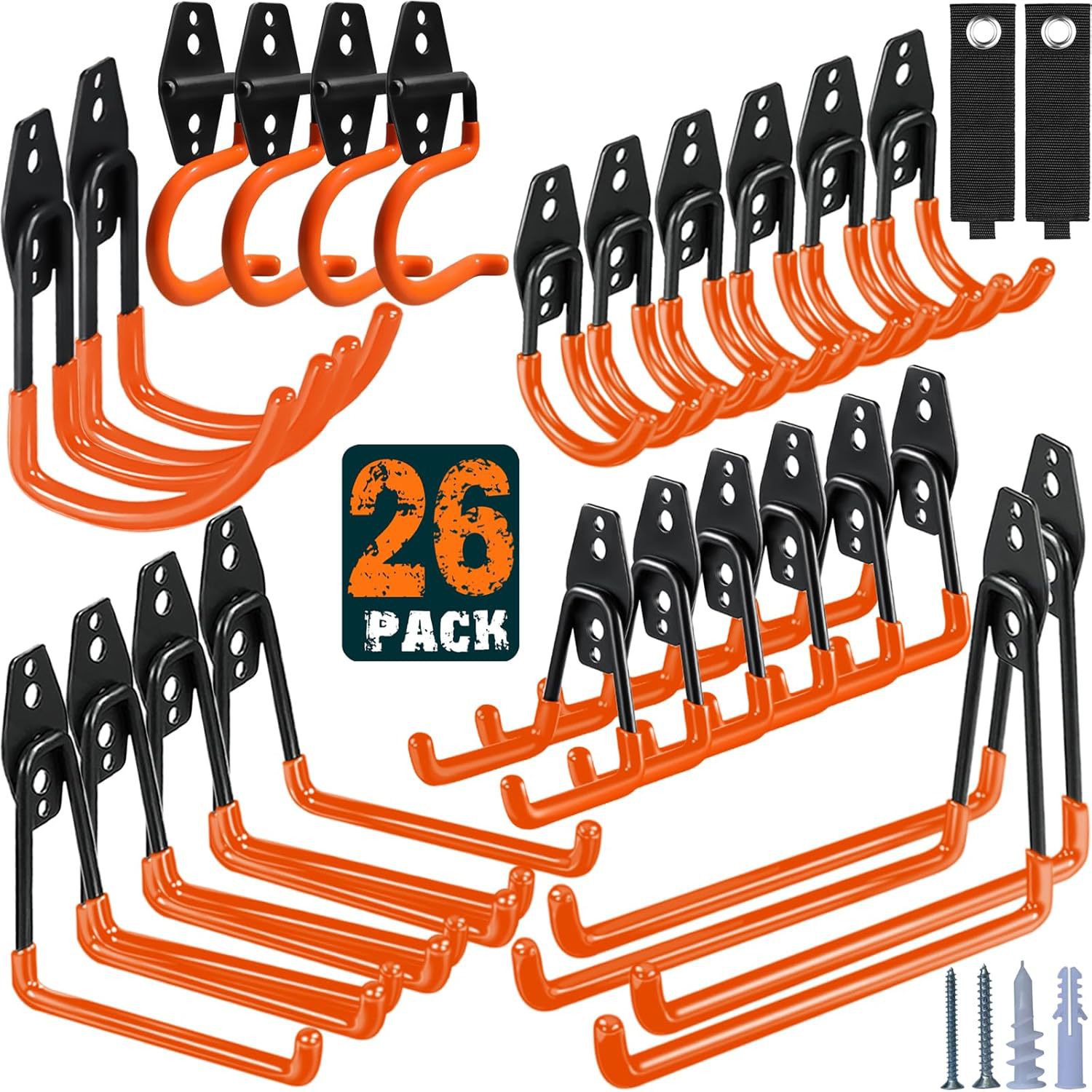 Caja naranja de 26 piezas (se puede etiquetar)