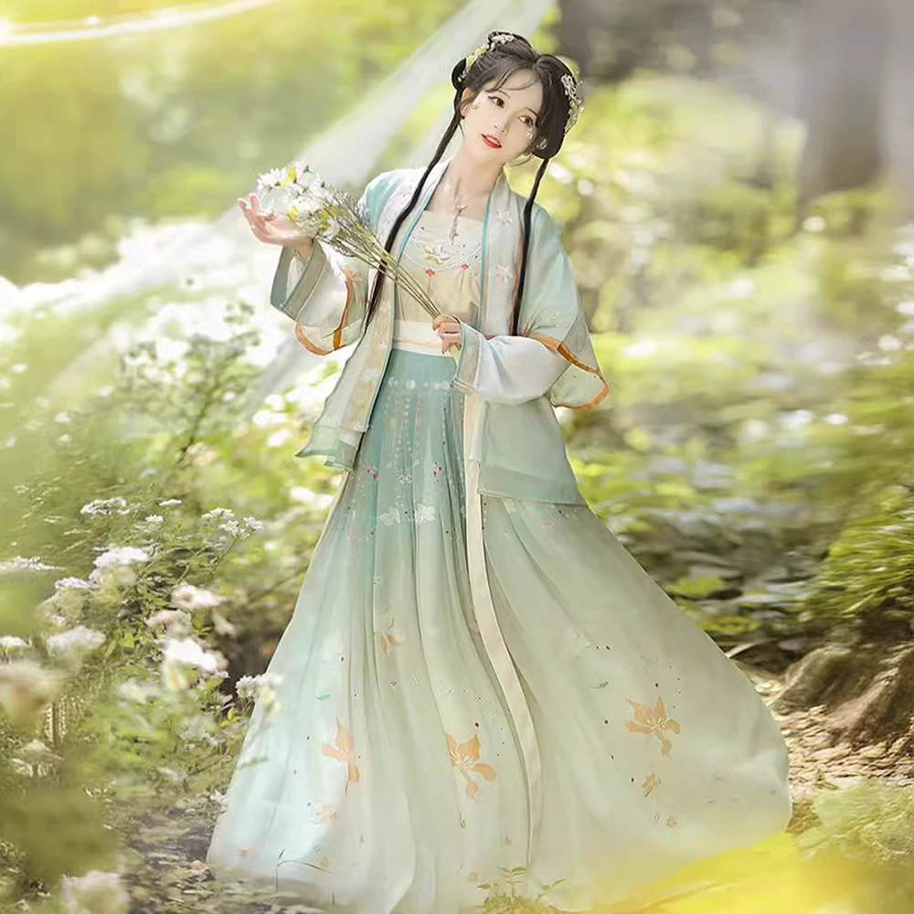 Оригинальная ханьская женская песня мула из китайских элементов