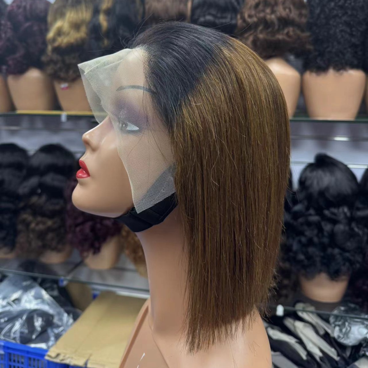 13*4 Bobo Wig Human Hair