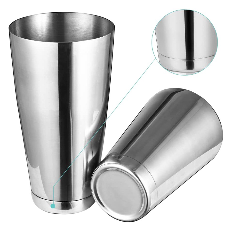 Factory Boston Cocktail Shaker Stainless Steel American Cocktail Shaker Shaker